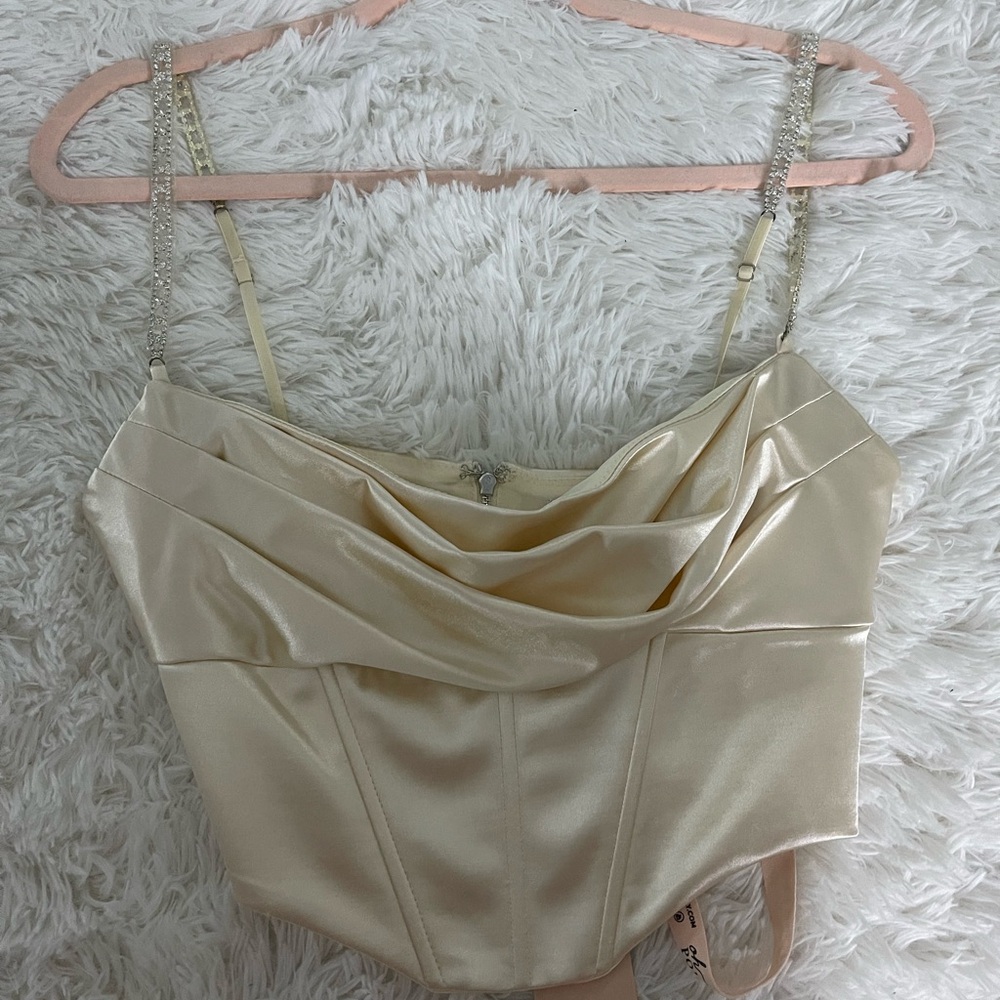 Oh Polly Satin Corset